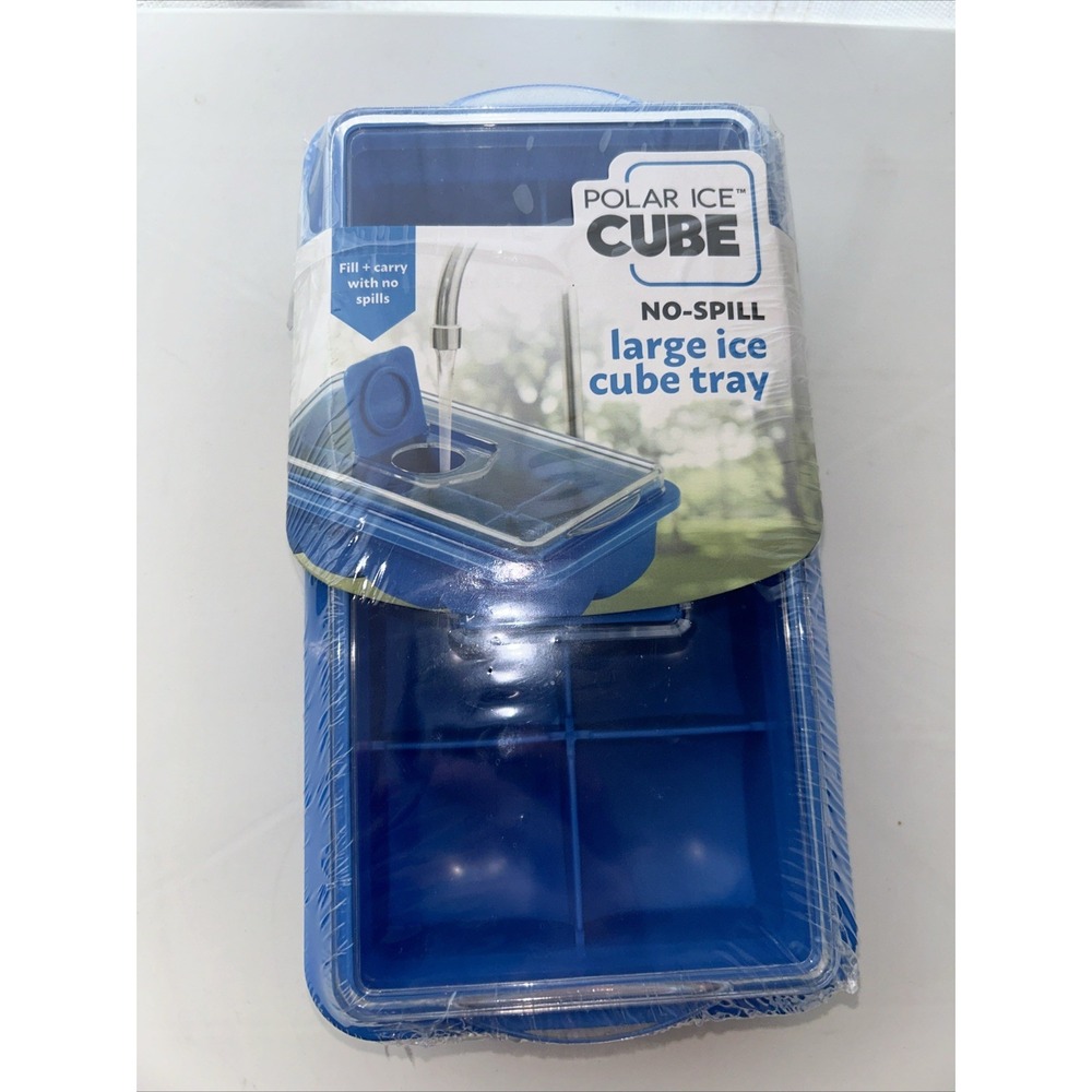 Brand New Sealed Polar I've Cube Fill & Carry Large No‎ Spill Ice Cube Tray